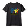 HapTiger Logo Spirale Maglietta - Officially Licensed Merchandise per Fan degli Anni '80 - Mostra il tuo Amore per l'Iconico Canale TV