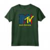HapTiger Logo Spirale Maglietta - Officially Licensed Merchandise per Fan degli Anni '80 - Mostra il tuo Amore per l'Iconico Canale TV