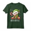 Maglietta Natale Elfo Bambino - Idea Regalo Natalizia per Famiglie e Coppie - Felice Natale a Tutti!