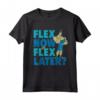HapTiger The Emperor's New Groove Kronk Flex Workout Maglietta - Official Funny Tee Shirts for Men and Women