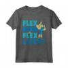 HapTiger The Emperor's New Groove Kronk Flex Workout Maglietta - Official Funny Tee Shirts for Men and Women