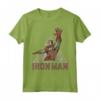 HapTiger Iron Man Power Triangle Retro Vintage Maglietta - Official Marvel Apparel 15MARV520