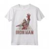 HapTiger Iron Man Power Triangle Retro Vintage Maglietta - Official Marvel Apparel 15MARV520