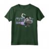 HapTiger Moana Maui Gradient Wave Maglietta - Officially Licensed Disney Apparel for Fans of 16PXMA10008B-001_90's