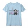 HapTiger Moana Maui Gradient Wave Maglietta - Officially Licensed Disney Apparel for Fans of 16PXMA10008B-001_90's