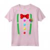 HapTiger da Circo - Maglietta Divertente per Costume da Clown Halloween - Ideale per Feste e Spettacoli