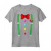 HapTiger da Circo - Maglietta Divertente per Costume da Clown Halloween - Ideale per Feste e Spettacoli