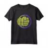 HapTiger Avengers Endgame Hulk Spray Paint Logo Maglietta - Official Marvel Apparel for Fans