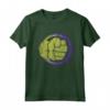 HapTiger Avengers Endgame Hulk Spray Paint Logo Maglietta - Official Marvel Apparel for Fans