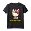 Hello Kitty - Maglietta Capricorno Star Sign con Licenza Ufficiale HapTiger - Ideale per Appassionati
