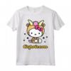 Hello Kitty - Maglietta Capricorno Star Sign con Licenza Ufficiale HapTiger - Ideale per Appassionati