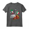 I Love Italy - Bandiera Italiana Torre Pisa Pizza Colosseo Maglietta - Elegante e Cool per gli Amanti dell'Italia - Regalo Perfetto per Compleanni