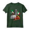 I Love Italy - Bandiera Italiana Torre Pisa Pizza Colosseo Maglietta - Elegante e Cool per gli Amanti dell'Italia - Regalo Perfetto per Compleanni