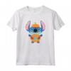 Official HapTiger Stitch Pumpkin Halloween T-Shirt - Cute Trick or Treat Tee for Men, Women, Boys, and Girls