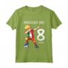 Calcio Italia - Maglietta 8 Compleanno Bambini & Bambine - Regalo Originale per 8 Anni