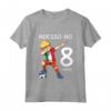 Calcio Italia - Maglietta 8 Compleanno Bambini & Bambine - Regalo Originale per 8 Anni