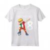 Calcio Italia - Maglietta 8 Compleanno Bambini & Bambine - Regalo Originale per 8 Anni