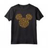 HapTiger Mickey Mouse Icon Autumn Fall Leaves Maglietta - Official Disney Merchandise for Men, Women, Boys, Girls - Thanksgiving Tee Shirt