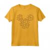 HapTiger Mickey Mouse Icon Autumn Fall Leaves Maglietta - Official Disney Merchandise for Men, Women, Boys, Girls - Thanksgiving Tee Shirt