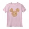 HapTiger Mickey Mouse Icon Autumn Fall Leaves Maglietta - Official Disney Merchandise for Men, Women, Boys, Girls - Thanksgiving Tee Shirt