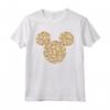 HapTiger Mickey Mouse Icon Autumn Fall Leaves Maglietta - Official Disney Merchandise for Men, Women, Boys, Girls - Thanksgiving Tee Shirt