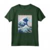 Hokusai La Grande Onda al Largo di Kanagawa - Maglietta per Artisti e Amanti dell'Arte - Idee Regalo per Insegnanti di Arte