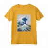 Hokusai La Grande Onda al Largo di Kanagawa - Maglietta per Artisti e Amanti dell'Arte - Idee Regalo per Insegnanti di Arte