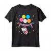 Ciao Kitty è il mio compleanno - Maglietta con Licenza Ufficiale Hello Kitty HapTiger Apparel - Perfetta per gli Appassionati