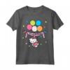 Ciao Kitty è il mio compleanno - Maglietta con Licenza Ufficiale Hello Kitty HapTiger Apparel - Perfetta per gli Appassionati