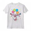 Ciao Kitty è il mio compleanno - Maglietta con Licenza Ufficiale Hello Kitty HapTiger Apparel - Perfetta per gli Appassionati