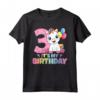 It's my 3rd Birthday - Compleanno Bambina 3 Anni Unicorno Maglietta - Regalo Perfetto per Piccole Principesse dei Cavalli