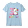 It's my 3rd Birthday - Compleanno Bambina 3 Anni Unicorno Maglietta - Regalo Perfetto per Piccole Principesse dei Cavalli