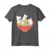 Kawaii Anime Cat Japanese Ramen Noodles - Cute Kitties Maglietta - Perfect Tokyo Cosplay Gift for Teen Girls and Boys
