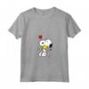 HapTiger - Snoopy Un sacco Di Amore Maglietta con Collo a V - Licenza Ufficiale - Ideale per Fan di Peanuts