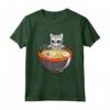 Carino Ramen Giapponese - Ramen Noodles Kawaii Raccoon Maglietta per Amanti del Cibo - Regalo Divertente di Natale o Compleanno