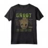 HapTiger Guardians of the Galaxy 2 Groot Skills Maglietta - Official Marvel Apparel 17MARF00013A-001