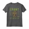 HapTiger Guardians of the Galaxy 2 Groot Skills Maglietta - Official Marvel Apparel 17MARF00013A-001
