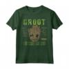 HapTiger Guardians of the Galaxy 2 Groot Skills Maglietta - Official Marvel Apparel 17MARF00013A-001