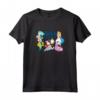 HapTiger Alice in Wonderland Alice & Friends Maglietta - Official Fantasy Adventure Cartoon T-Shirt for Men, Women, Boys, and Girls