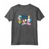 HapTiger Alice in Wonderland Alice & Friends Maglietta - Official Fantasy Adventure Cartoon T-Shirt for Men, Women, Boys, and Girls