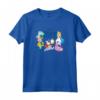 HapTiger Alice in Wonderland Alice & Friends Maglietta - Official Fantasy Adventure Cartoon T-Shirt for Men, Women, Boys, and Girls