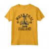 Muay Thai Thailand Vintage Tiger Fighter Training Gift Maglietta - Regalo per Appassionati di Muay Thai e Arti Marziali Miste