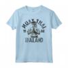 Muay Thai Thailand Vintage Tiger Fighter Training Gift Maglietta - Regalo per Appassionati di Muay Thai e Arti Marziali Miste