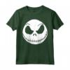 HapTiger The Nightmare Before Christmas Jack Skellington Face Maglietta - Officially Licensed Apparel for Fans