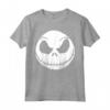 HapTiger The Nightmare Before Christmas Jack Skellington Face Maglietta - Officially Licensed Apparel for Fans