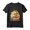 HapTiger Tiamat Flames Portrait Maglietta - Officially Licensed Apparel - Embrace the Flames of Tiamat