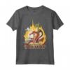 HapTiger Tiamat Flames Portrait Maglietta - Officially Licensed Apparel - Embrace the Flames of Tiamat