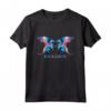 Fractal Fantasy Dragons - Imagine Maglietta Leggera - Taglio Classico - Acquista Tee con Draghi Unico
