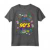 Retro Back To 90's Novelty Graphic T-Shirts & Cool Designs - Vintage 90's Era Tee for Men, Women, Kids - Summer Vibes Beach Party Shirt
