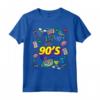Retro Back To 90's Novelty Graphic T-Shirts & Cool Designs - Vintage 90's Era Tee for Men, Women, Kids - Summer Vibes Beach Party Shirt